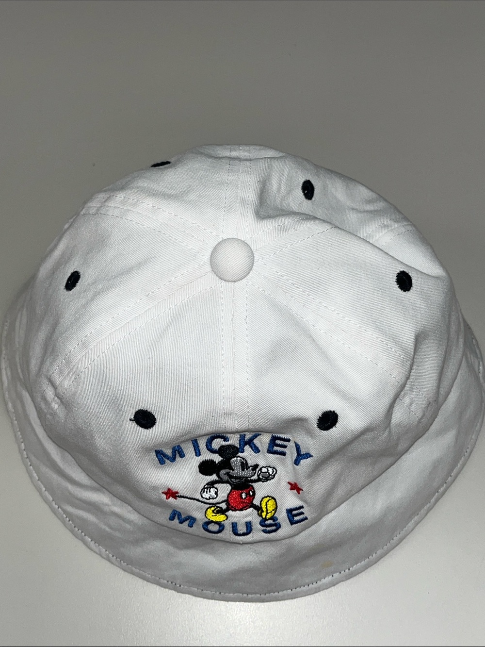 Disney White Bucket Hat with Mickey Mouse Embroidery - Picture 7 of 11